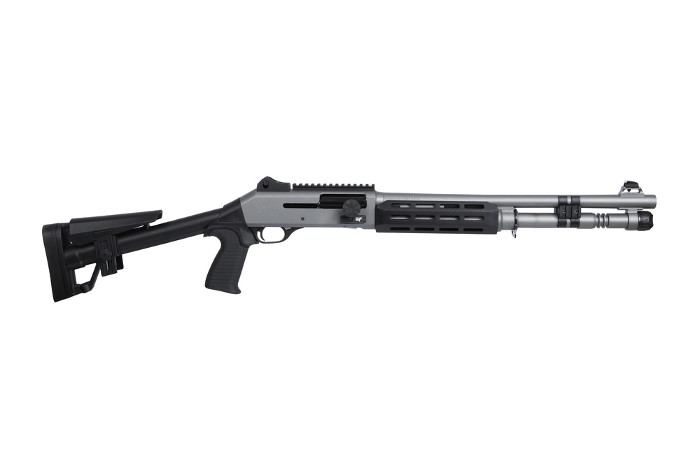 Rifles Long Guns GForce Arms GF4 12Gauge GF4 12/18.5 GRY/BLK 5+1 M-LOK &bull; 